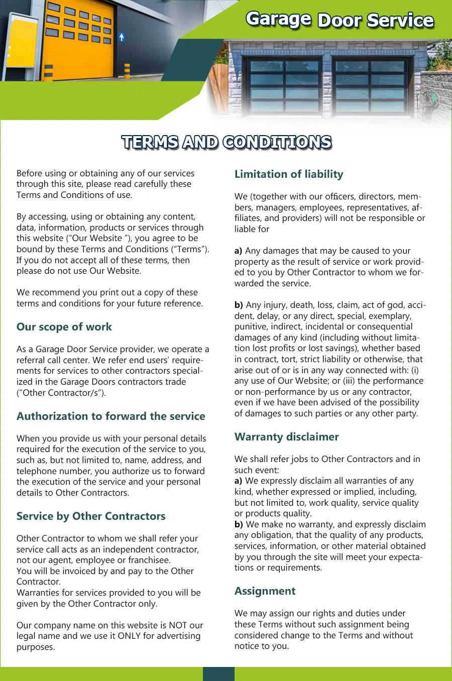 Garage Door 24 Hours Repairs Billerica, MA 978-254-0457